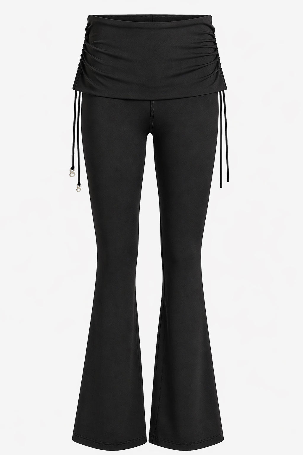 Charm Foldover Flare Leggings