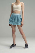 DualFlow Pleated Skirt 