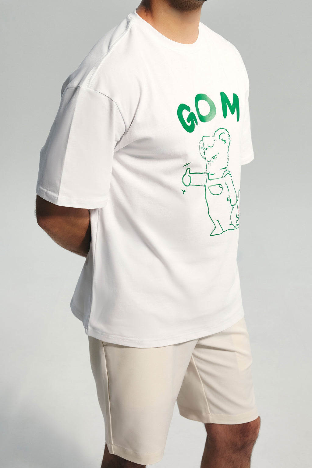 GOM 시그니처 베어 티셔츠