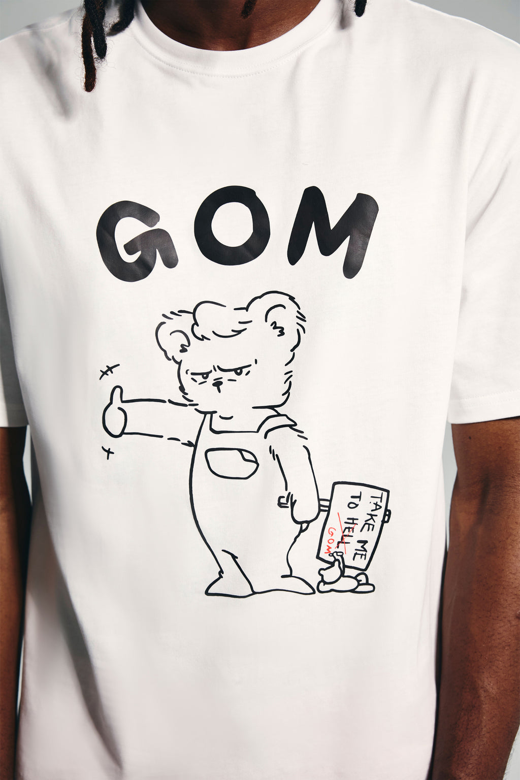 GOM 시그니처 베어 티셔츠