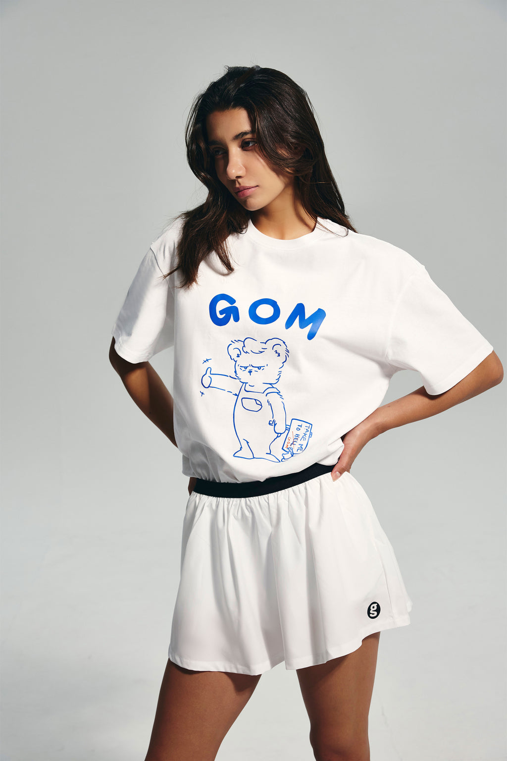 GOM 시그니처 베어 티셔츠