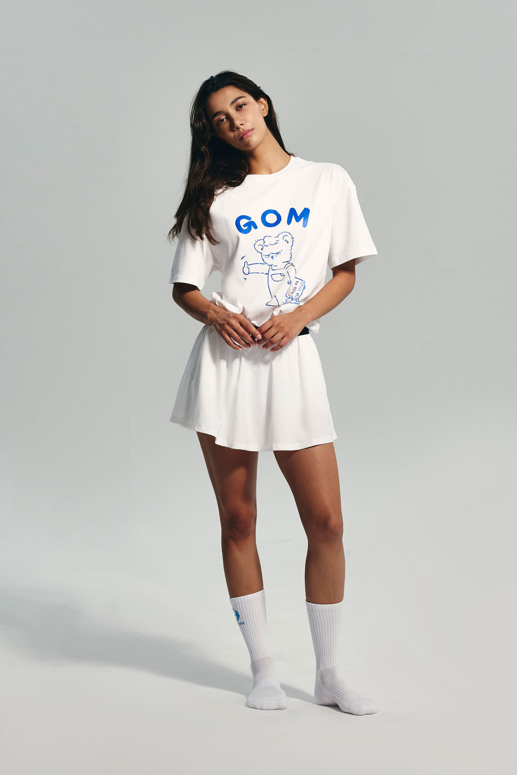 GOM 시그니처 베어 티셔츠