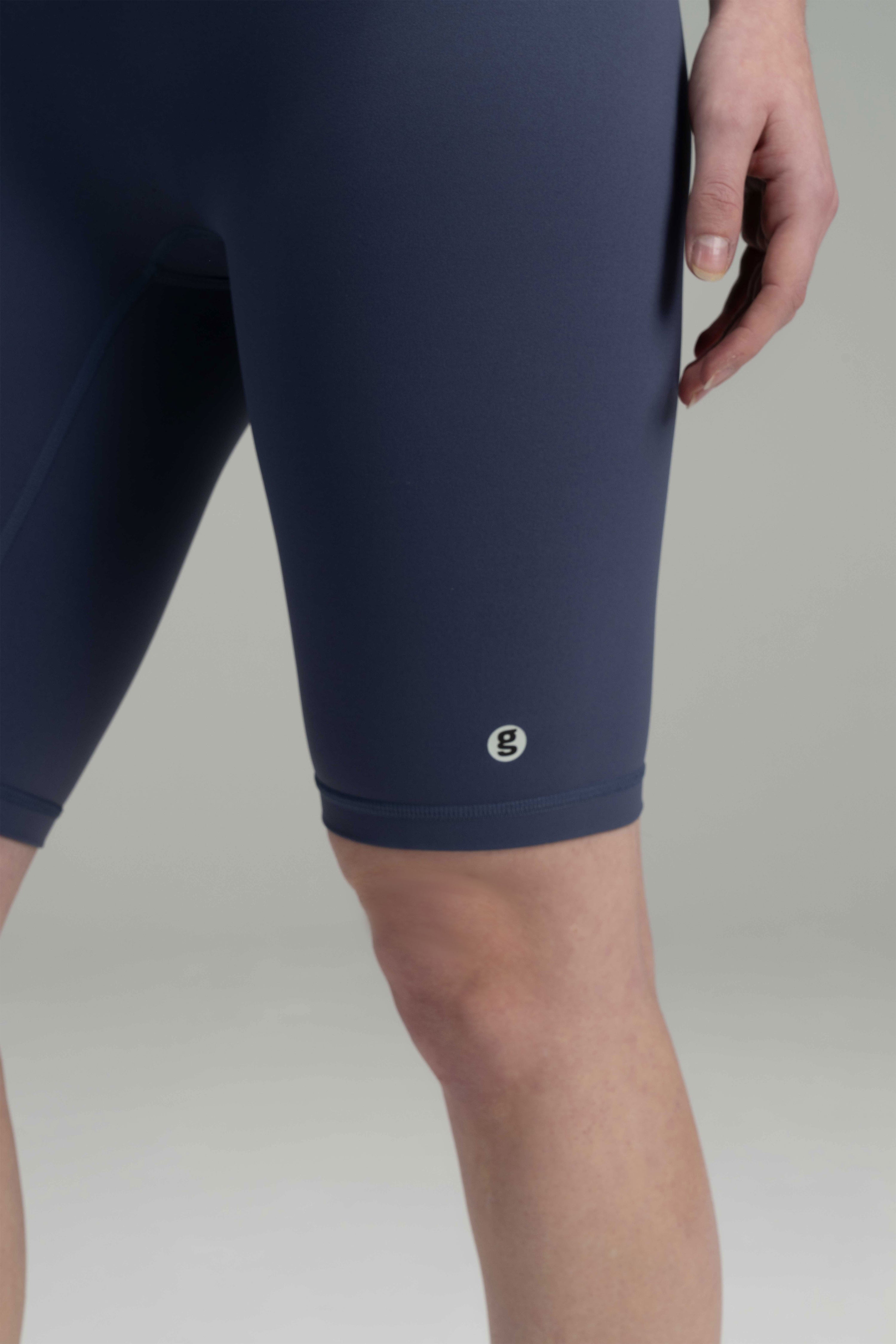 SculptFit Thigh-Length Biker Shorts