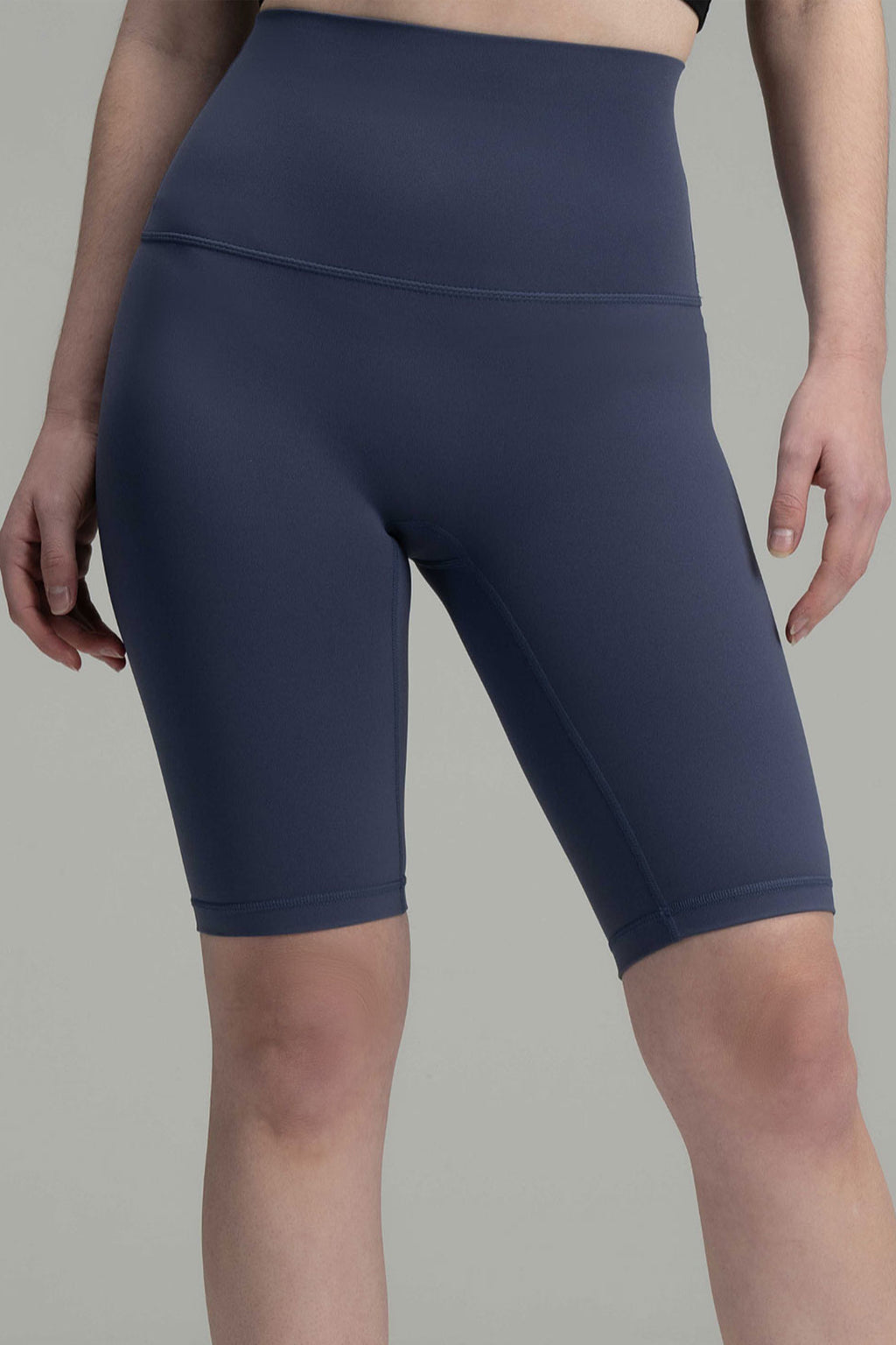 SculptFit Thigh-Length Biker Shorts
